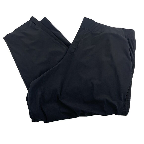 Athleta Brooklyn Ankle Pant Black PullOn 198671 Lightweight Pocket Women Plus 24 - Picture 3 of 14